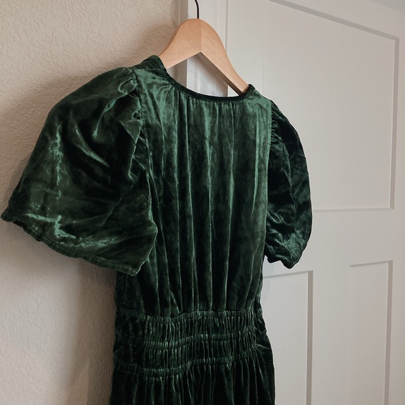 NWOT The Somerset Velvet Maxi Dress Anthropologie - Picture 10 of 14